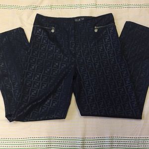 black fendi pants